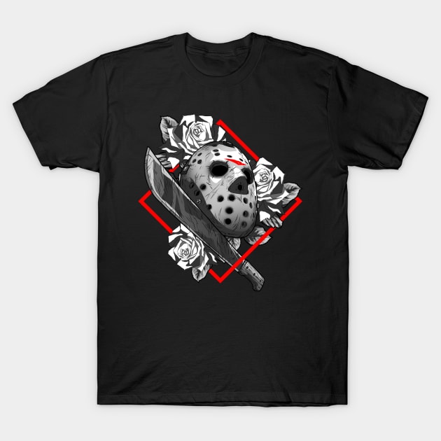 Not Another Friday Part II (Black White Red) T-Shirt by manoystee